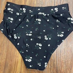 Geode, floral, bikini, bottom